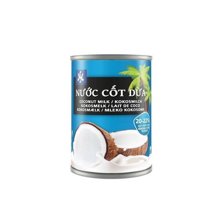 Kokosmilch 400ml Dose 20-22% Fett - cocosmilch Vietnam Cocktails 1A Sahneersatz