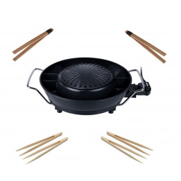 Korea Grill 1800W multifunktionales koreanisches Grill-Set Hot Pot Feuertopf Tischgrill Tristar