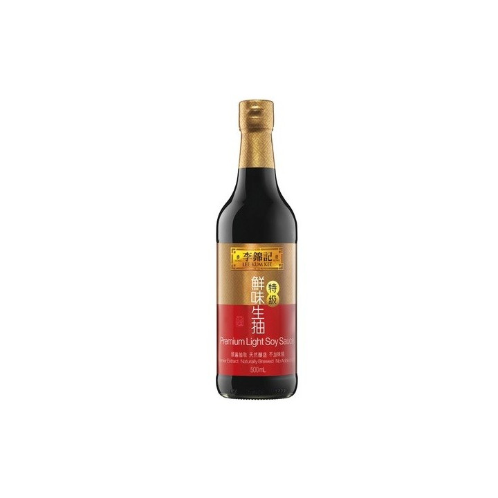 Sojasauce 500ml Premium Sojasoße light Salzreduziert ohne Konservierungsstoffe
