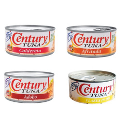 Thunfisch in verschiedenen Saucen 180g Dose Century Tuna Philippinen Dosenfisch