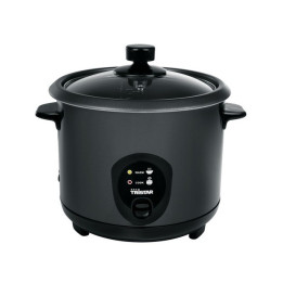 autom. Reiskocher bis 6 Pers. Black-Edition Dampfgarer Dampfkocher 1,5L +Zubehör