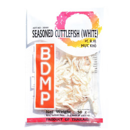 Weißer Tintenfisch Snack 50g getrocknete Muc Kho Cuttlefish Trockenfisch mực khô