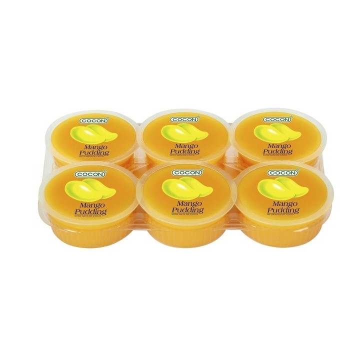 Nata de Coco Mango asiatischer Pudding Fruchtstücken Dessert 480g sehr lecker