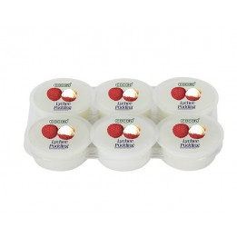 Nata de Coco Litschi asiatischer Pudding Fruchtstücken Dessert 480g Lychee Litchi