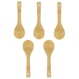Holzlöffel sehr stabil 8mm Dick Kochlöffel Bambuslöffel Holzlöffel Reislöffel