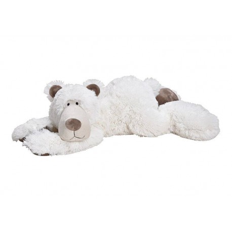 Plüschtier Eisbär 58cm flauschiger Knuddelbär Kuscheltier Stofftier Teddybär Polarbär