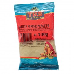 weißer Pfeffer Pulver 100g gemahlene Pfefferkörner white Pepper Powder