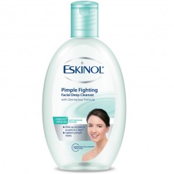 Eskinol Pimple Fighting 225ml Gesichtsreiniger AntiPickel & Öl Tiefenreiniger GesichtsWasser