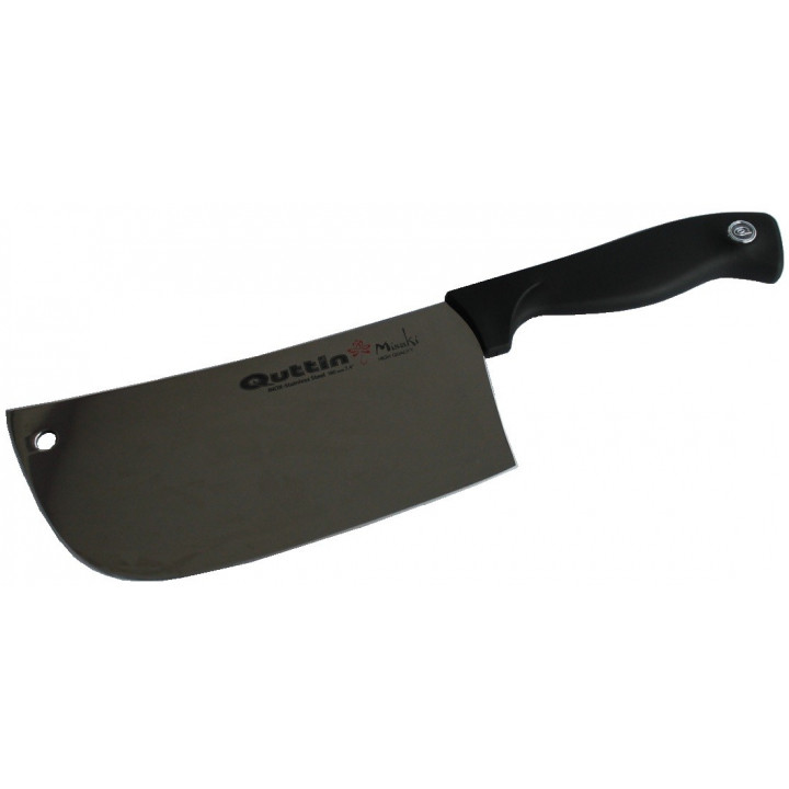 Hackbeil Edelstahl Holzgriff Klinge 16cm Hackmesser Fleischerbeil Küchenbeil Beil