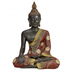 Buddha Figur thai budda Mudras Bhumisparsha Mudra Feng Shui 44cm
