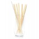 8 Strohhalme + Reinigungsbürste Bambus wiederverwendbar Bambushalme Trinkhalme Holztrinkhalm