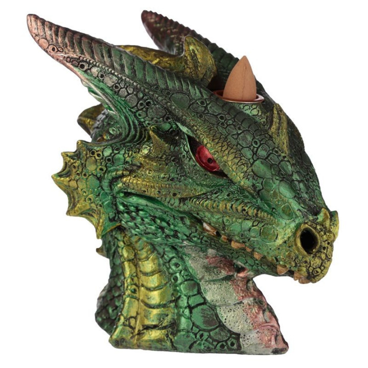 qualmender Drache Rückfluss Räucherkegelhalter Backflow Duftkerzenhalter Dragon