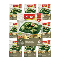 10x Palak Paneer 300g original Indien Fertiggericht Hüttenkäse mit Spinat