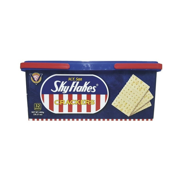 Sky Flakes Crackers Original 800g Philippinen 32 Packungen Weizen Kekse neutral
