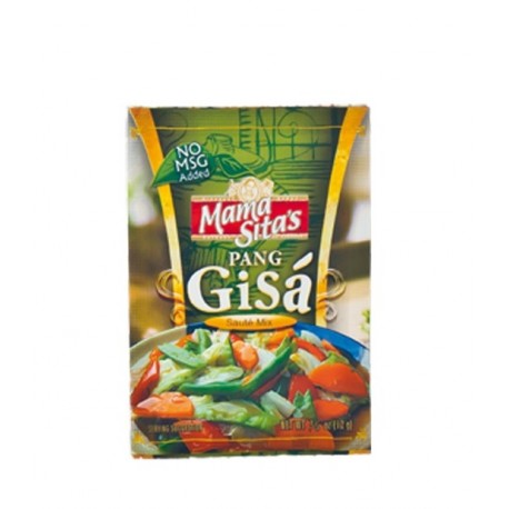 12x Pang Gisa Saute Mix a10g Philippinen Gemüse Würzmischung OHNE GLUTAMAT No MSG