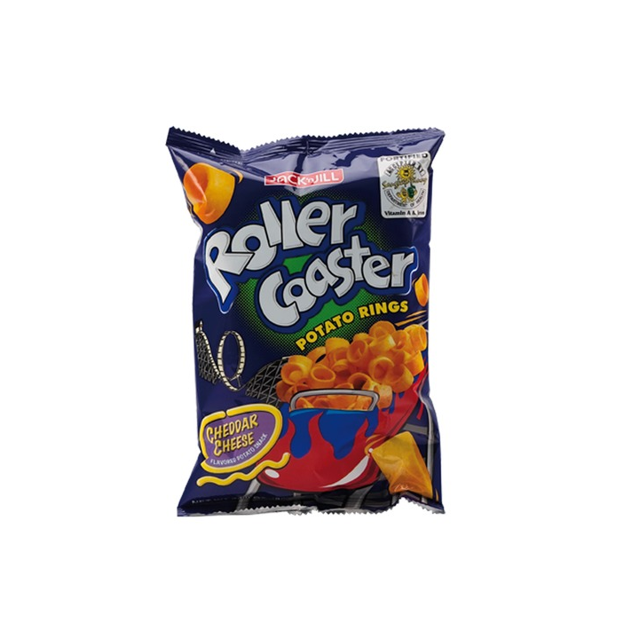 Roller Coaster Potato Rings Cheddar Cheese 85g Kartoffel Ringe mit Käse Philippinen