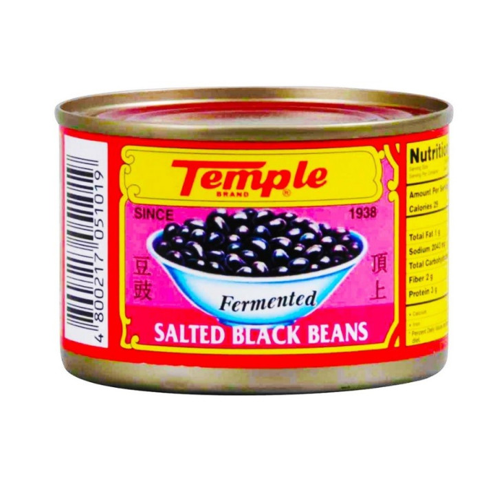 Schwarze fermentierte Sojabohnen 180g Fermented Salted Black Beans Philippinen