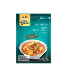 Singapore Chicken Curry Paste Nonya curry Huhn Madras Curry Gewürzpaste 50g