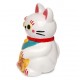 GlücksKatze Spardose Porzellan Winkekatze 15cm Maneki Neko Feng Shui Lucky Cat