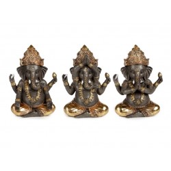 Ganesha Figuren 14cm Indien Buddhismus Budda Feng Suhi 3 zur Wahl Glücksbringer