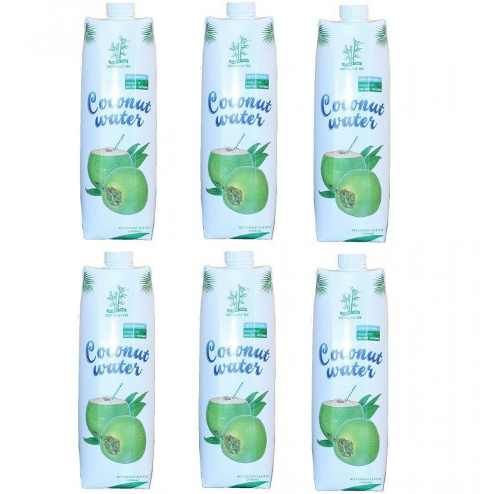 Kokosnusswasser 100% Kokoswasser 100% Natur Kokossaft coconut water vegan cocos