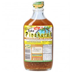 Kokosnussessig 250ml Suka Pinakurat scharf Coconut Philippinen Essig Speiseessig Vinegar