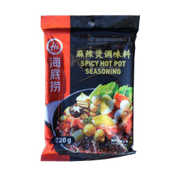 Hot Pot Saucenbasis Sichuan 220g Chinesische Fondue Suppenbasis Gewürz für Soßen