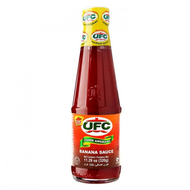 Bananensauce Hot Philippinen 320g Bananen Chili Sauce Ketchup scharf würzig süß
