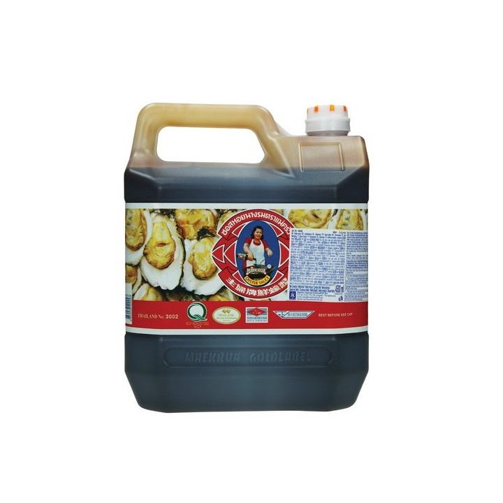 Austernsauce dickflüssig 4,5L MAE KRUA Thailand Oyster Sauce Würzsauce Woksauce Marinade