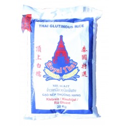 Klebreis 20kg Sack Sticky Reis Thailand Klebereis Glutinous Rice