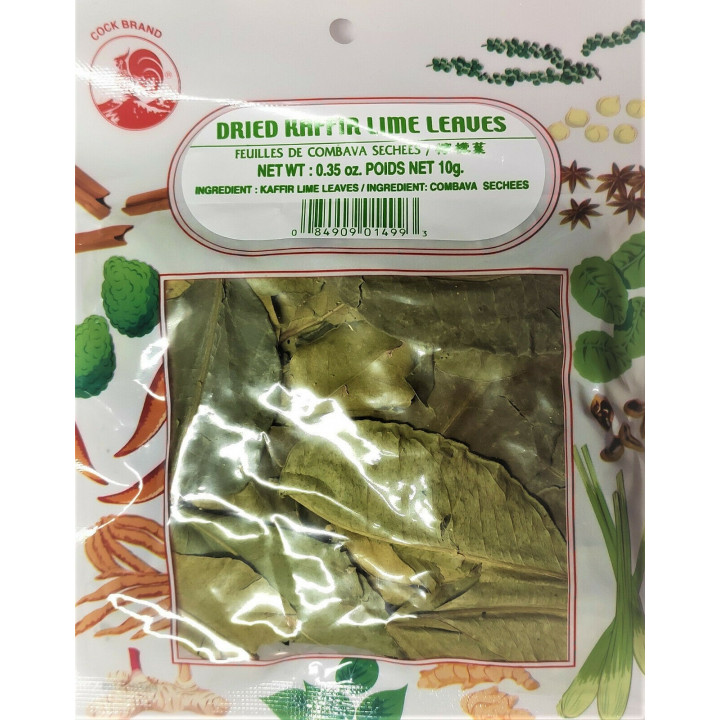 Limettenblätter 10g getrocknet Kaffernlimettenblätter Kaffir limettenblätter kaffir Kaffern