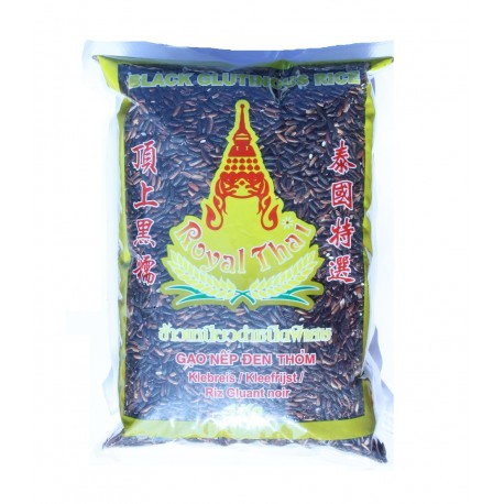 Klebreis schwarz 1kg schwarzer Sticky Reis Thailand Klebereis Glutinous Rice