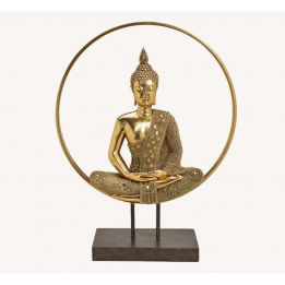 Thai Buddha Figur 66cm Statue Budda Feng Shui Buddhismus Thailand Indien