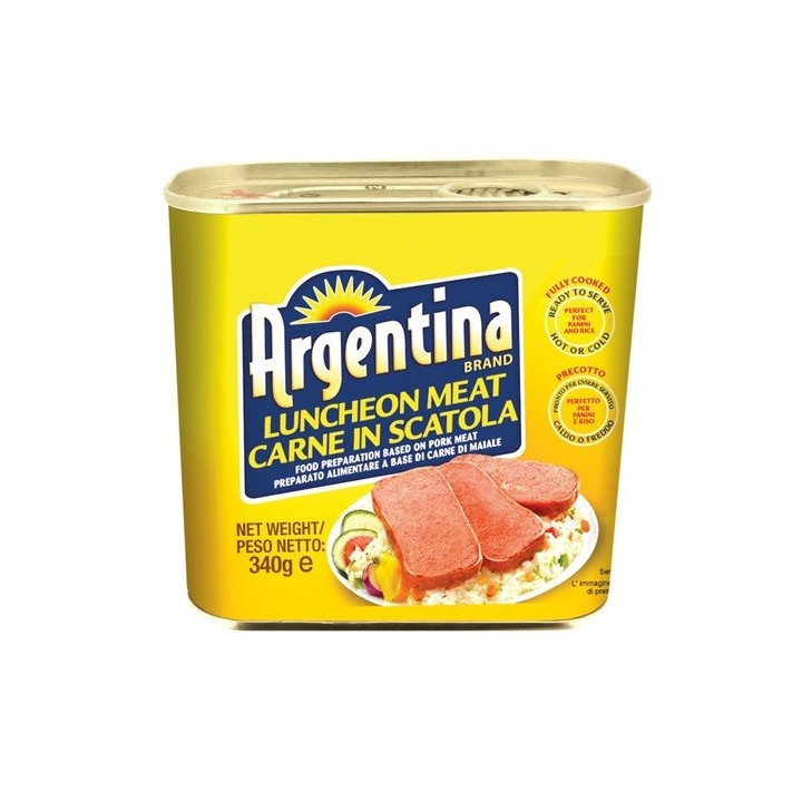 Frühstücksfleisch 340g Wurst Konserve Pork Luncheon Meat Philippinen Argentina