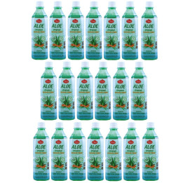 Aloe Vera Drink ZERO 12x 0,5L AloeVera Getränk Aloe Saft & Fruchtfleisch kein Zucker