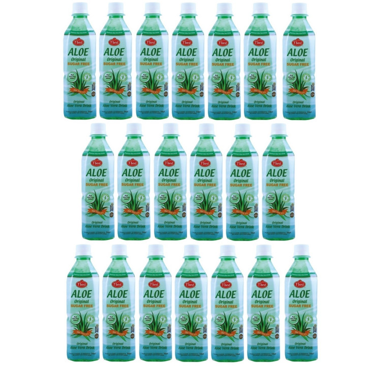 Aloe Vera Drink ZERO 12x 0,5L AloeVera Getränk Aloe Saft & Fruchtfleisch kein Zucker