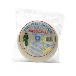 Reispapier für Frühlingsrollen, Wraps, orientalische Speisen16cm Rund 500g rice paper