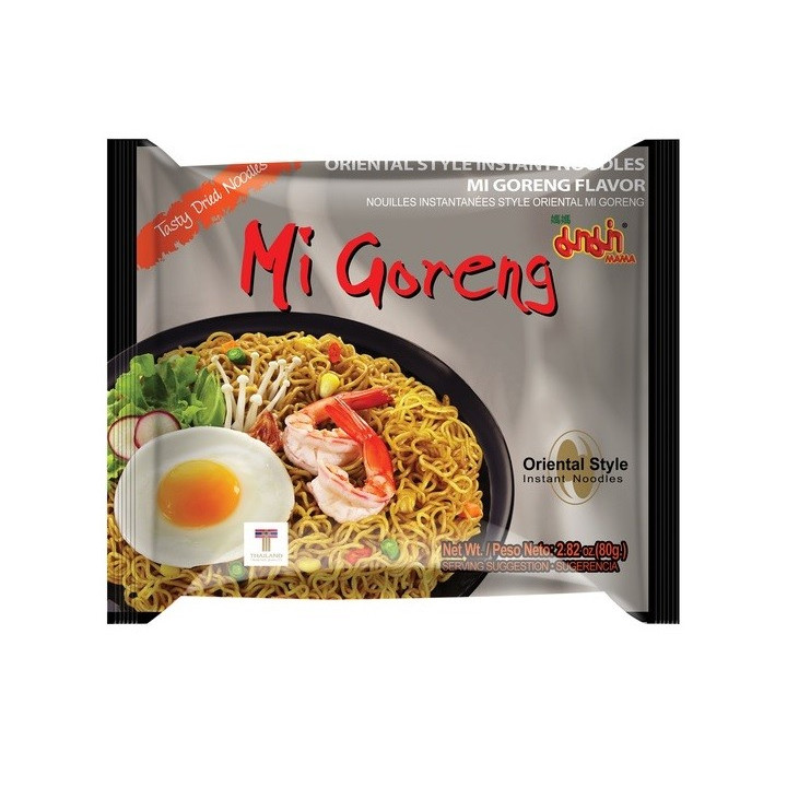 20x Mi Goreng a 80g MAMA Thailand Instant Nudeln Nudelsuppen Fertiggericht