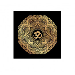 Mandala Bild Gold Leinwand Wandbild Dekoration Buddha Thai Kunstdruck vers. Größen