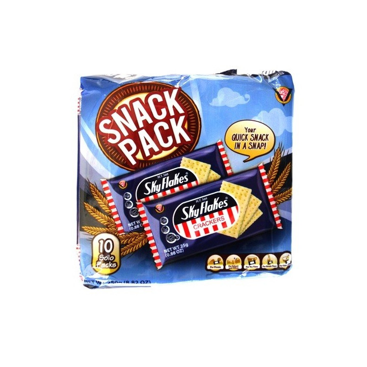 Sky Flakes Crackers Original 800g Philippinen 32 Packungen Weizen Kekse neutral