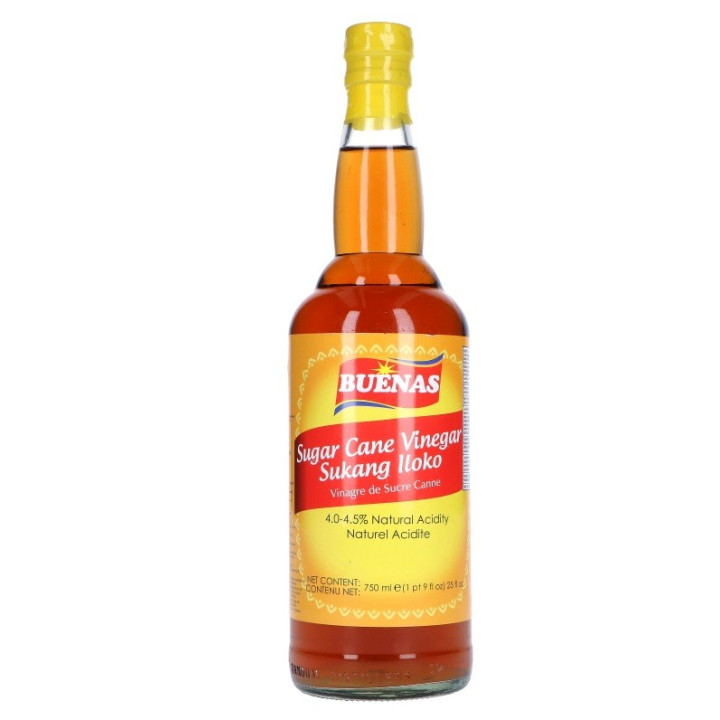 Rohrzuckeressig 750ml Zuckerrohressig Philippinen Essig Spreiseessig Buenas