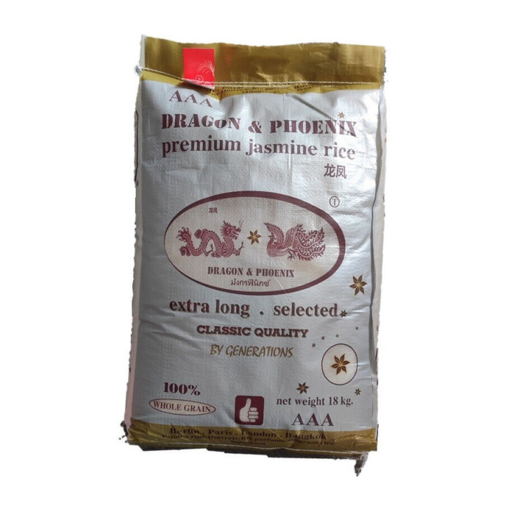 Jasmin Reis 18kg 2023 AAA Premium Duftreis Extra Langkorn Qualitätsreis Milagrosa Jasminreis