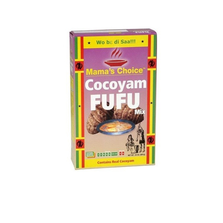 Fufu Mix Cocoyam 624g Afrikanische Spezialität Kartoffelpüree Kartoffelbrei ube