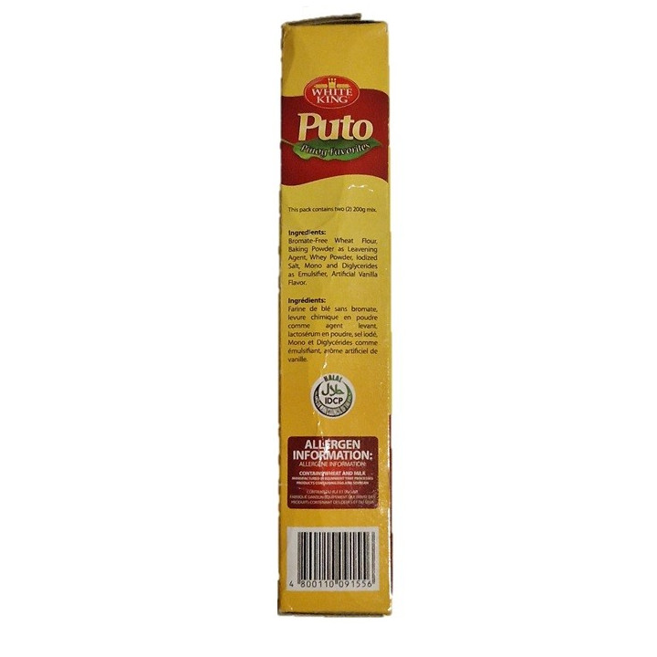 Puto Teig-Mix 400g phillipinisches gedämpftes Gebäck Dampfnudeln Mehlspeise Teigmix