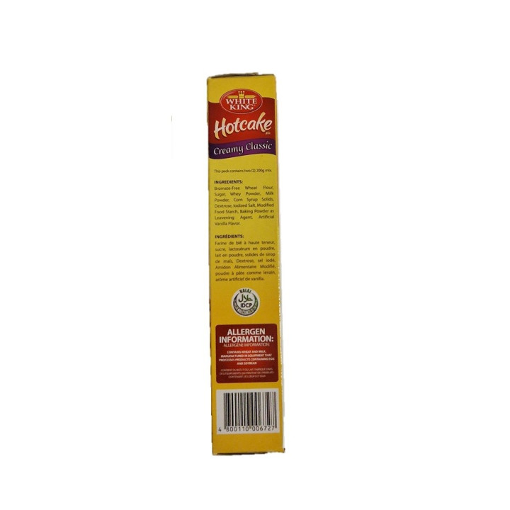 White King Instantmischung für Pfannkuchen und Waffeln Creamy Classic 400 g