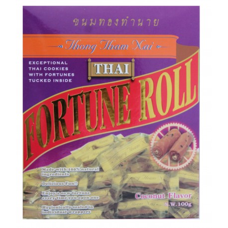 Thong Tham Nai Fortune Roll 100g Glückskeks