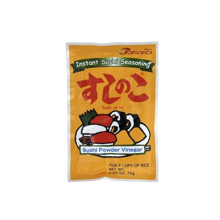 Sushi Essigpulver 75g Beutel aus Japan Tamanoi Sushinoko zum würzen von Sushireis