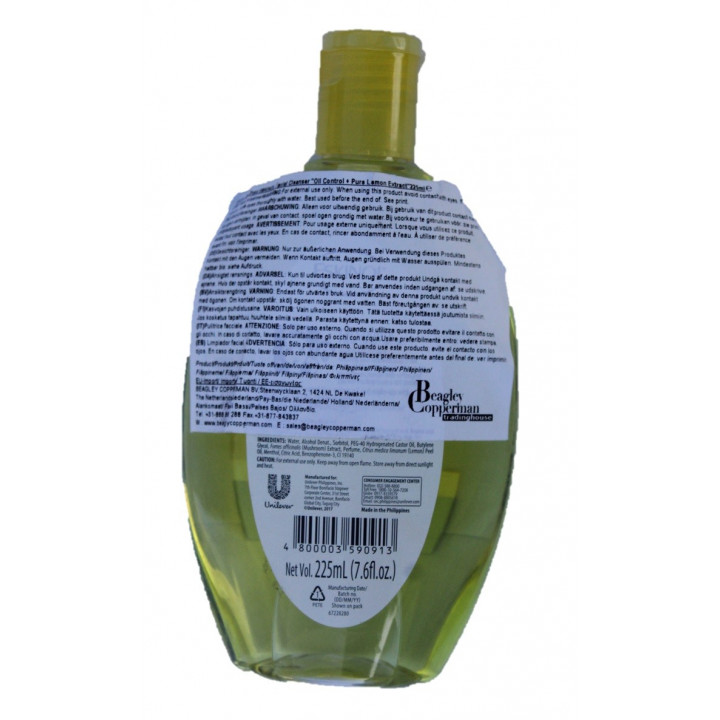 Eskinol Oil Control225ml Gesichtsreiniger AntiPickel & Öl Tiefenreiniger GesichtsWasser