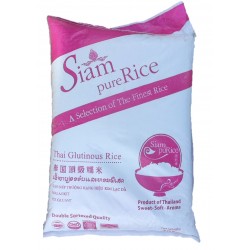 Klebreis 20kg Thailand, Klebereis Glutinous Siam Pure Rice, Sticky Rice