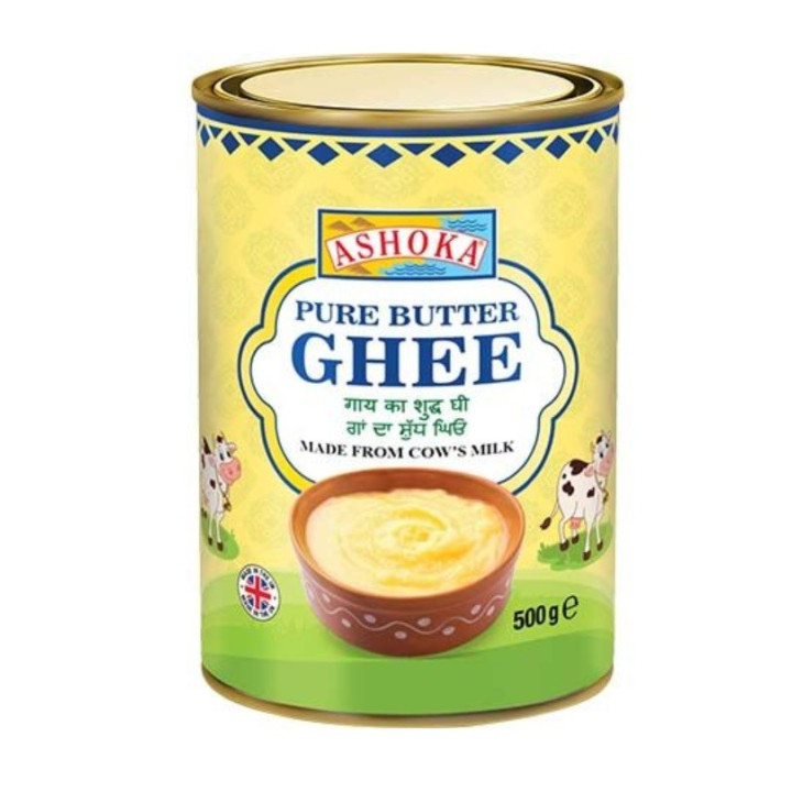 Pure Ghee Butter 500g Butterschmalz geklärte Butter zu Braten Fittieren Ajurveda